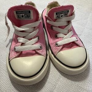 Converse Kids Pink All Star Sneakers